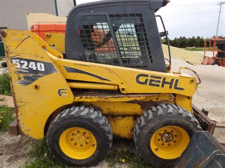 gehl skid steer 5240 power 2 e series|gehl skid steer 5240e specs.